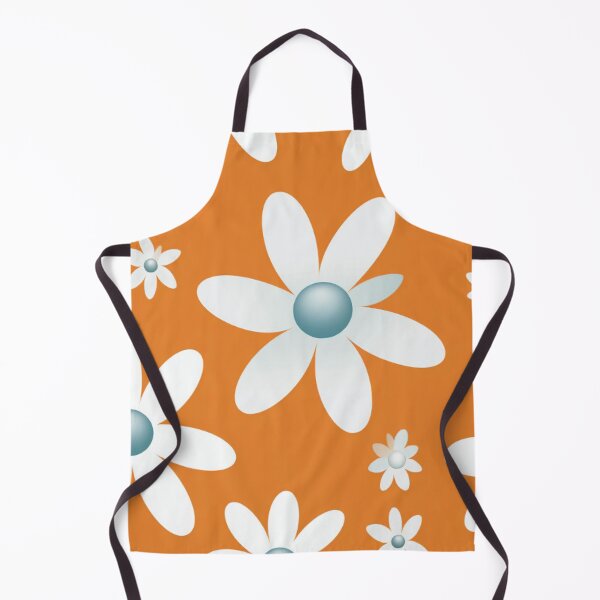 Item preview, Orange White Flower Pattern Spring Aesthetic Marguerite Blasingame Jan Berenstain designed and sold by SMARTKIT  DESIGNAGENCY.