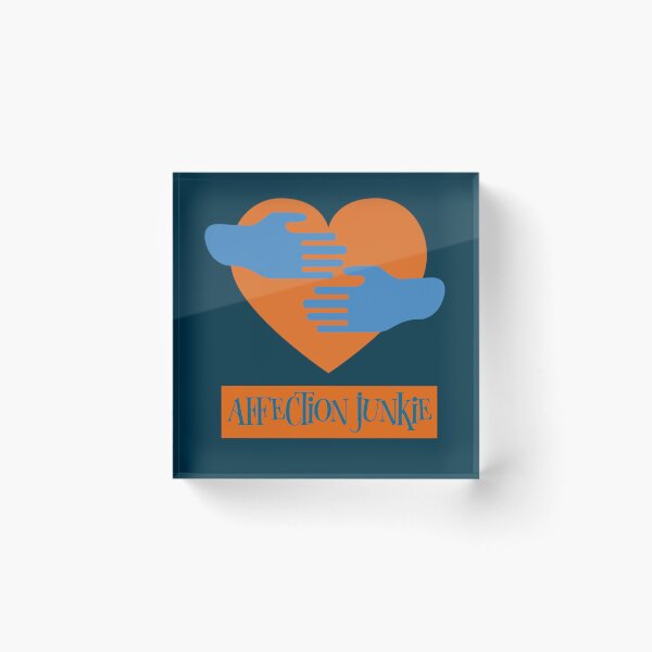 Item preview, Affection junkie graphic illustration the hands hugging heart designed and sold by SweetLimeShop.