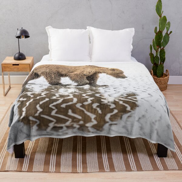 Item preview, Brown Bear Reflections Alaska designed and sold by PhotoArt by Joan Carroll.