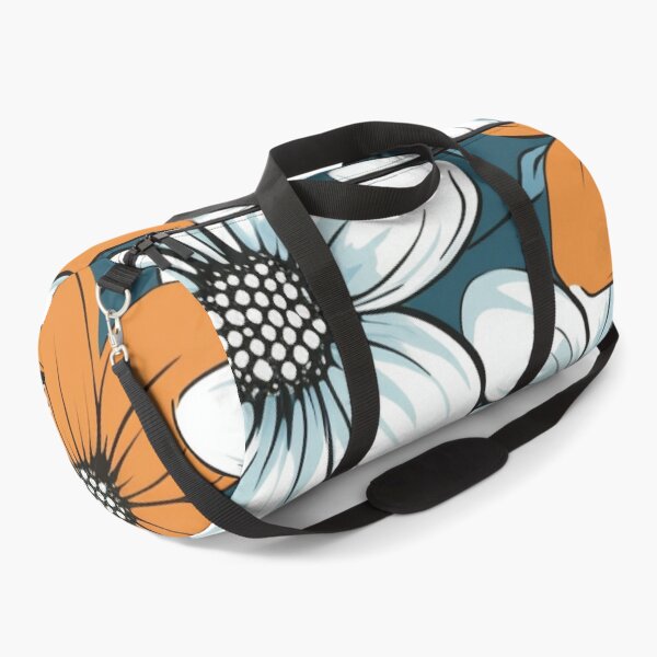 Item preview, Orange White Flower Pattern Spring Aesthetic Marguerite Blasingame Jan Berenstain designed and sold by SMARTKIT  DESIGNAGENCY.