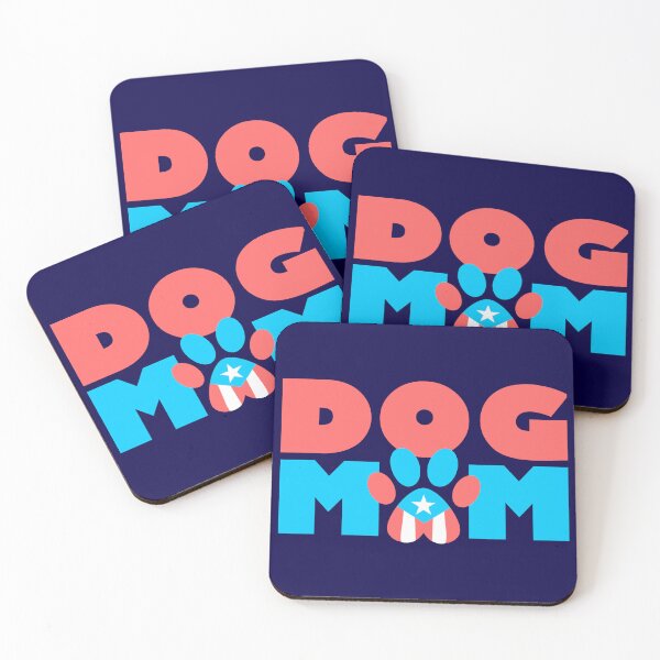 Item preview, Dog Mom Puerto Rico Flag Pet Paw Boricua designed and sold by byDarling.