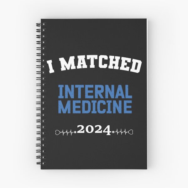 Item preview, I Matched Internal Medicine 2024 residency match day, medical student designed and sold by CREATIVEHAILART.