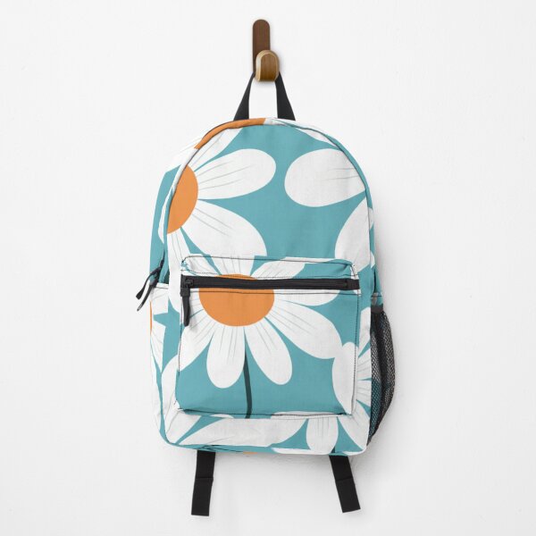 Item preview, Orange White Flower Pattern Spring Aesthetic Marguerite Blasingame Jan Berenstain designed and sold by SMARTKIT DESIGNAGENCY.