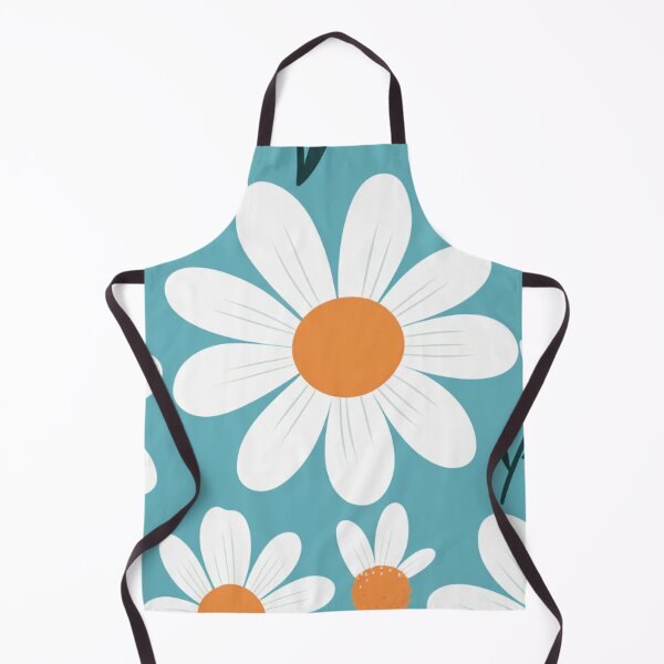 Item preview, Orange White Flower Pattern Spring Aesthetic Marguerite Blasingame Jan Berenstain designed and sold by SMARTKIT  DESIGNAGENCY.