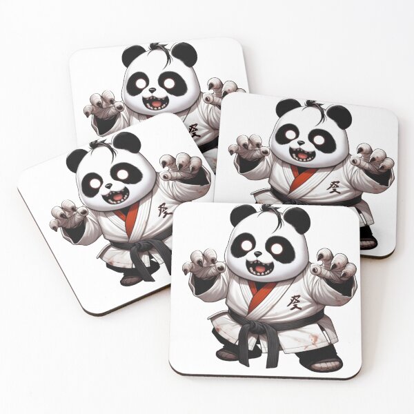 Item preview, Horror Panda BJJ Fighter  designed and sold by Martial-Art-23.