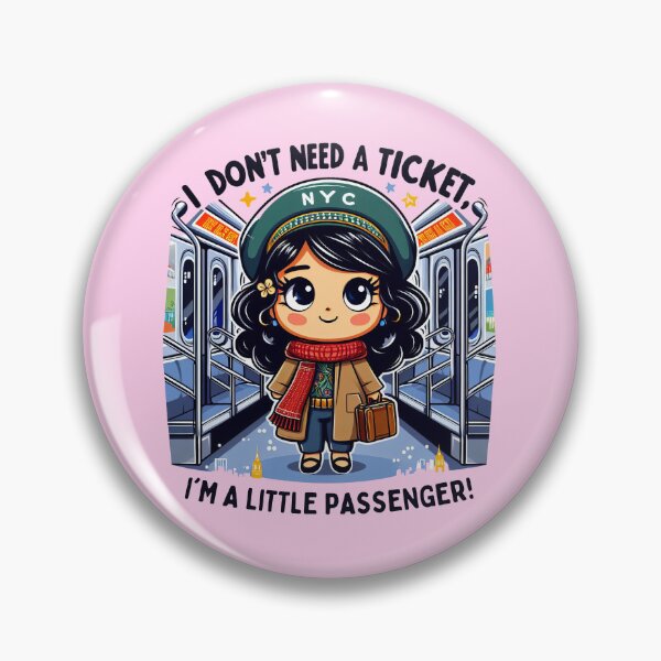 Item preview, New York Subway NYC Subway Train little passenger designed and sold by MayaDelaye.