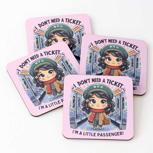 Item preview, New York Subway NYC Subway Train little passenger designed and sold by MayaDelaye.
