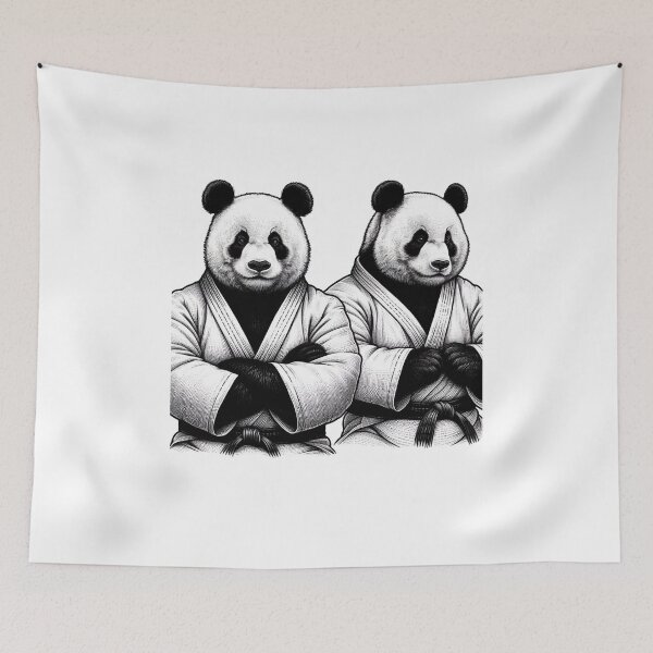 Item preview, Panda Gi BJJ MMA  designed and sold by Martial-Art-23.