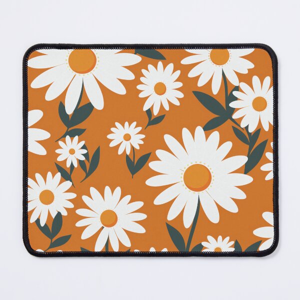 Item preview, Orange White Flower Pattern Spring Aesthetic Marguerite Blasingame Jan Berenstain designed and sold by SMARTKIT  DESIGNAGENCY.