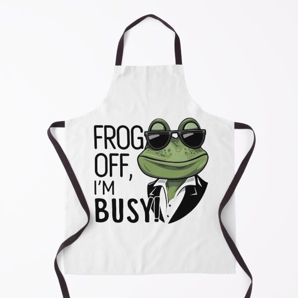 Item preview, Frog off I'm busy cool funny design designed and sold by asmaa gamal.