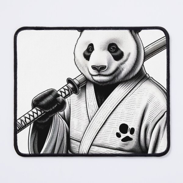 Item preview, Panda BJJ GI Samurai Sword Katana designed and sold by Martial-Art-23.