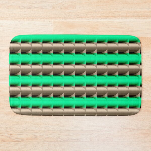 Item preview, Mint and Brown Striped Pipe System Texture designed and sold by TheRulerofEarth.