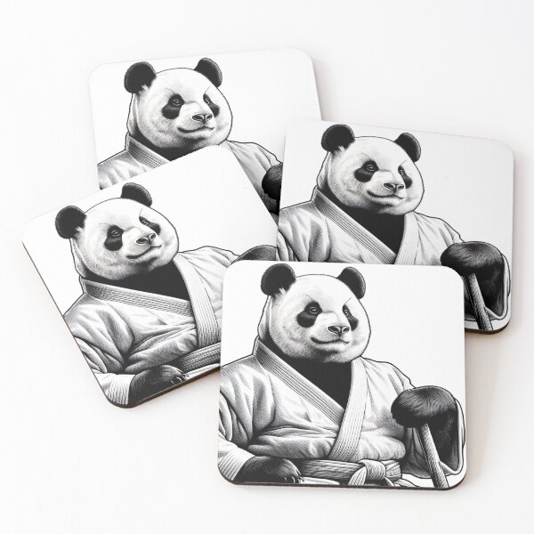 Item preview, Wise Smart Panda Gi Warrior  designed and sold by Martial-Art-23.