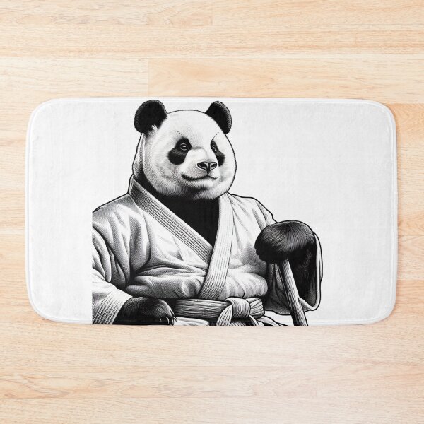 Item preview, Wise Smart Panda Gi Warrior  designed and sold by Martial-Art-23.