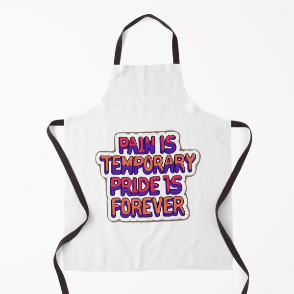 Item preview, Pain is Temporary, Pride is Forever - Motivational Quote designed and sold by NiftyWrx.
