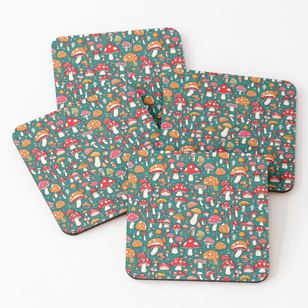 Item preview, Magical Mushrooms Pattern designed and sold by HancockArtisans.