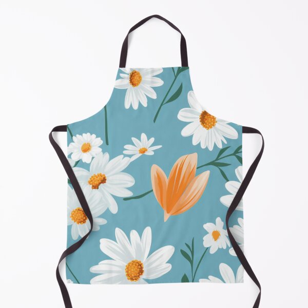 Item preview, Orange White Flower Pattern Spring Aesthetic Marguerite Blasingame Jan Berenstain designed and sold by SMARTKIT  DESIGNAGENCY.