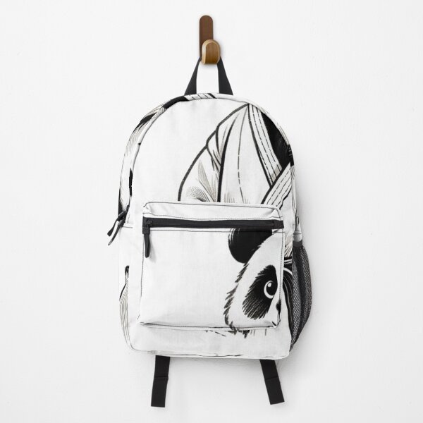 Item preview, Cute Panda GI Fighter Cartoon Black White designed and sold by Martial-Art-23.