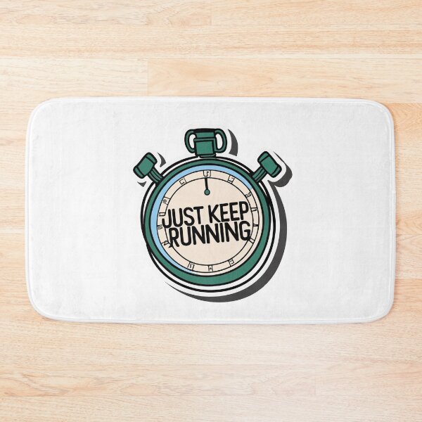 Item preview, Just Keep Running Comic Stopwatch designed and sold by NiftyWrx.