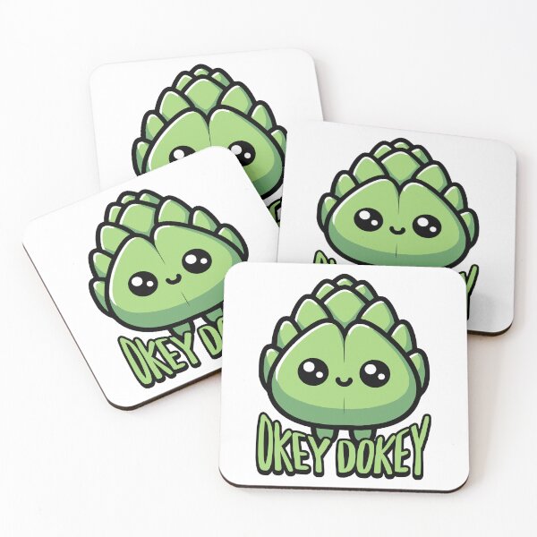 Item preview, Okey Dokey Acrichokey! Cute Artichoke Pun designed and sold by PMCreative.