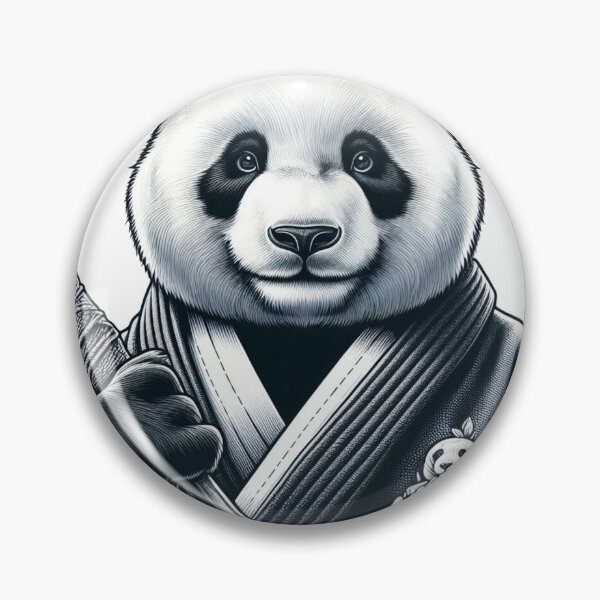 Artikelvorschau, Panda Black GI Japanese Style  entworfen und verkauft von Martial-Art-23.