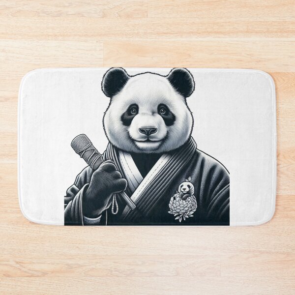 Item preview, Panda Black GI Japanese Style  designed and sold by Martial-Art-23.