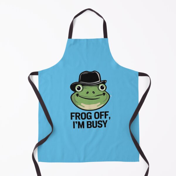Item preview, Frog off I'm busy funny cute design designed and sold by asmaa gamal.