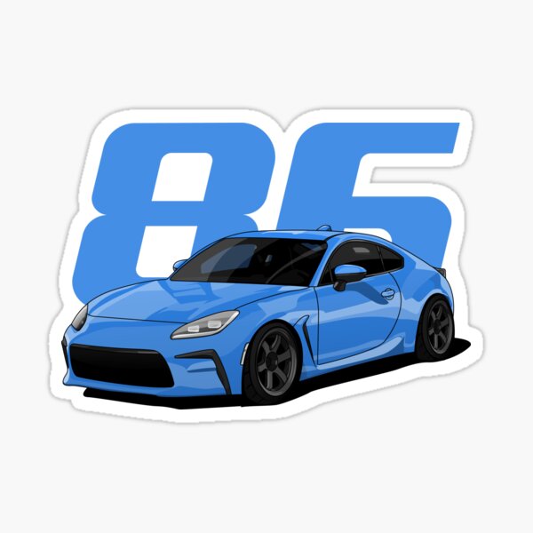 Item preview, BlueToyota GR86 designed and sold by samsgarage.