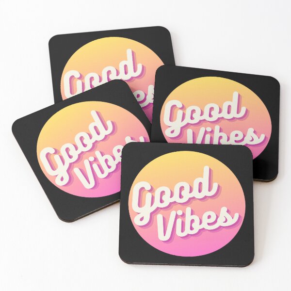 Item preview, Good Vibes Sunset Gradient Design designed and sold by CarefulCreation.