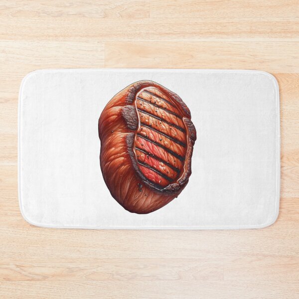 Item preview, Sirloin Steak Grilled Beef Meat Food Medium Well Rare designed and sold by kylmllr101684.