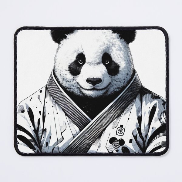 Item preview, Panda Fighting Master GI Black and White designed and sold by Martial-Art-23.