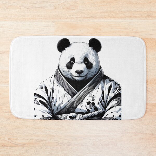 Item preview, Panda Fighting Master GI Black and White  designed and sold by Martial-Art-23.