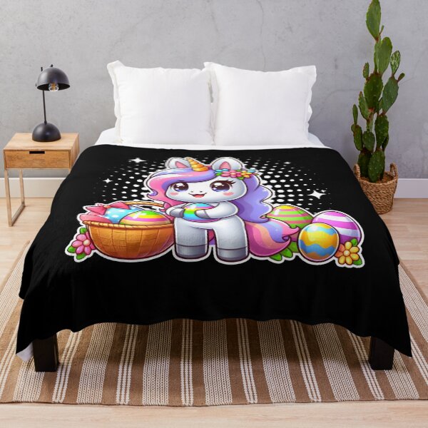 Item preview, Unicorn Happy Easter Day bunny Rainbow egg designed and sold by graphicmeyou.