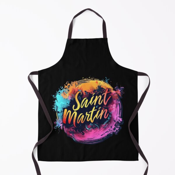 Item preview, Saint Martin (with Yellow Lettering) designed and sold by VelvetRoom.