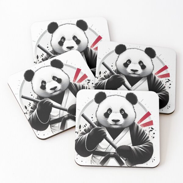 Item preview, Panda BJJ Japan Black designed and sold by Martial-Art-23.