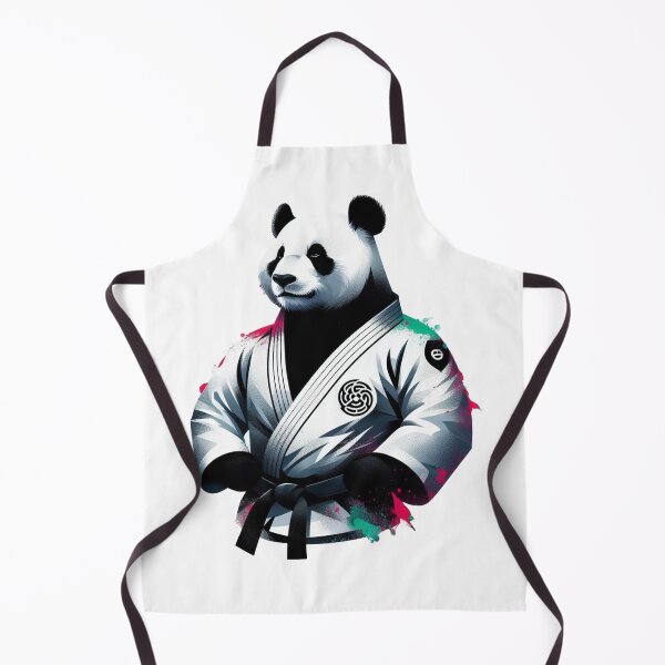 Item preview, BJJ Panda Brazil Fighter Red Green designed and sold by Martial-Art-23.