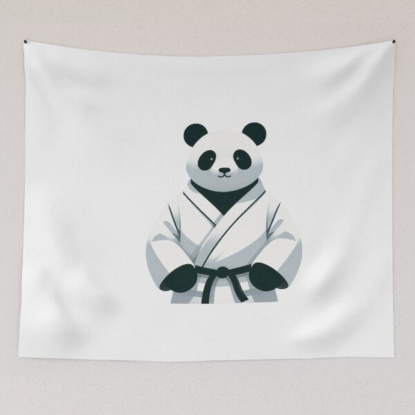 Item preview, Panda Cute GI Brazilian jiu jitsu designed and sold by Martial-Art-23.