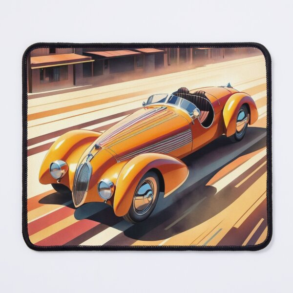 Item preview, Vintage car street scene designed and sold by tatty58.