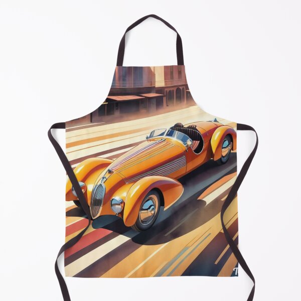 Item preview, Vintage car street scene designed and sold by tatty58.