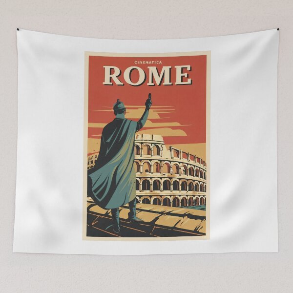 Item preview, Vintage Echoes of Ancient Splendor at the Roman Colosseum designed and sold by Delemore Art.