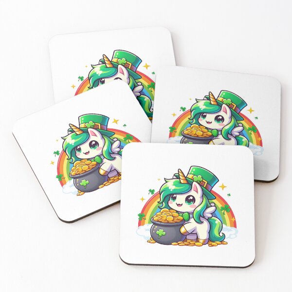 Item preview, St Patrick Day Irish Unicorn Lepricorn designed and sold by graphicmeyou.