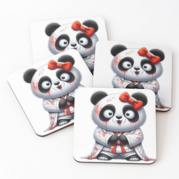 Artikelvorschau, Panda Horror Red Bow GI entworfen und verkauft von Martial-Art-23.