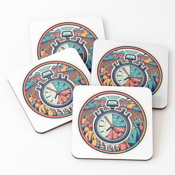 Item preview, Vintage Stopwatch Marathon Crowd Design designed and sold by NiftyWrx.