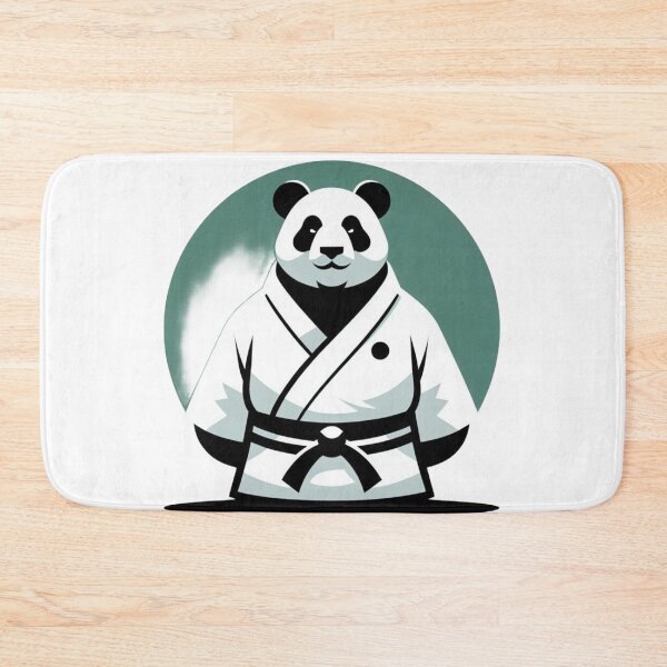 Item preview, Panda BJJ Brazilian jiu jitsu GI Green Background designed and sold by Martial-Art-23.