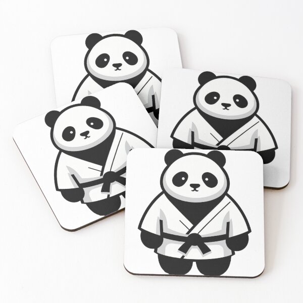 Item preview, Cute Panda BJJ GI designed and sold by Martial-Art-23.