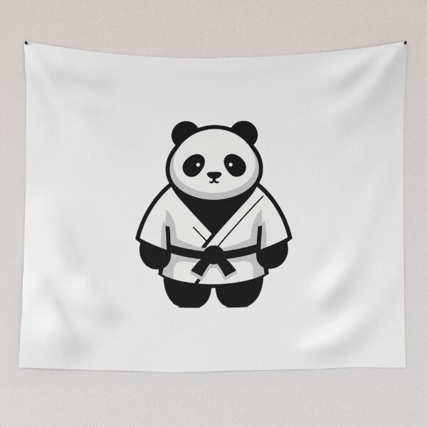 Item preview, Cute Panda BJJ GI designed and sold by Martial-Art-23.