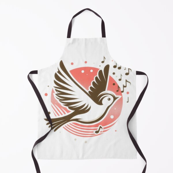 Item preview, Bird is Flying with Notes designed and sold by Gulyabani.