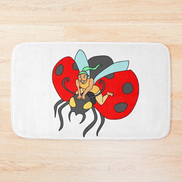 Item preview, Pixie Riding on a Ladybug designed and sold by BrushAndPen.