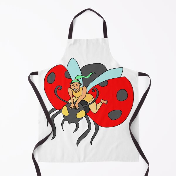 Item preview, Pixie Riding on a Ladybug designed and sold by BrushAndPen.