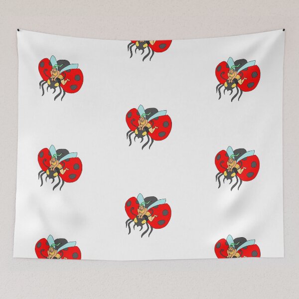 Item preview, Pixie Riding on a Ladybug designed and sold by BrushAndPen.
